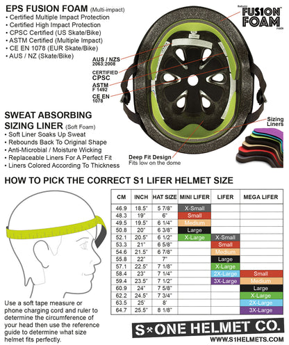 S1 x OUR BMX Lifer Helmet