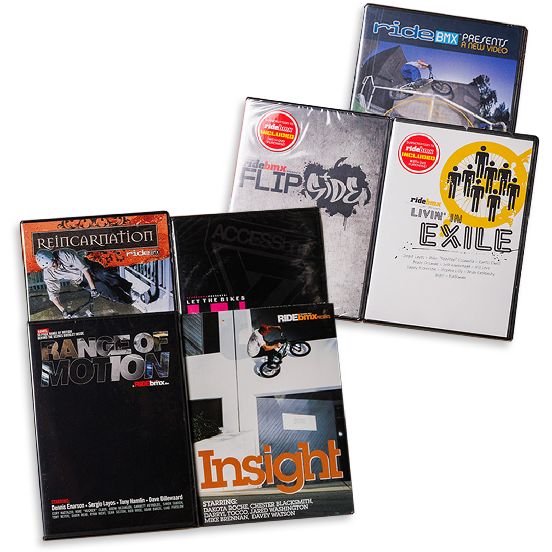 7 BMX DVD BUNDLE