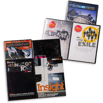 7 BMX DVD BUNDLE